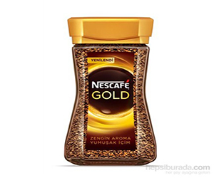 Nescafe Gold Hazır Kahve Cam Şişe / Yedek Poşet 200gr